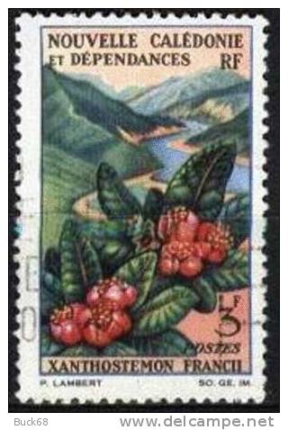 NOUVELLE-CALEDONIE Poste 316 (o) Xanthostemon Francii [cote 0,80 €] - Used Stamps