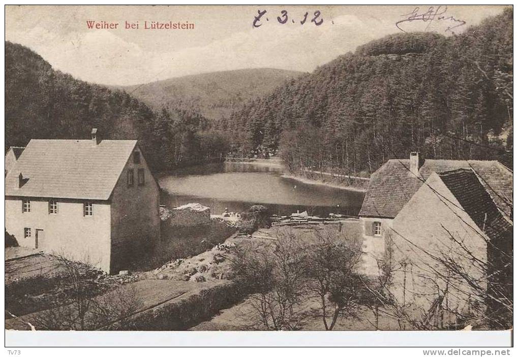 Cpc 1473 - Weiher Bei Lützelstein(la Petite Pierre) (67 - Bas Rhin) - La Petite Pierre