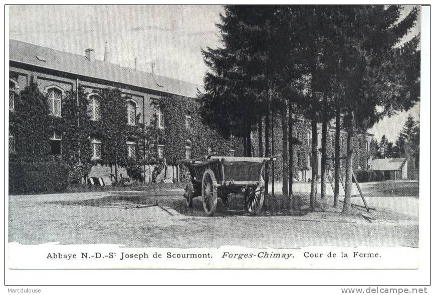 Forges (Chimay). Abbaye Notre-Dame-Saint-Joseph De Scourmont. Cour De La Ferme. Abdij O-Lieve-Vrouw-St-Jozef. Hoeveplein - Chimay