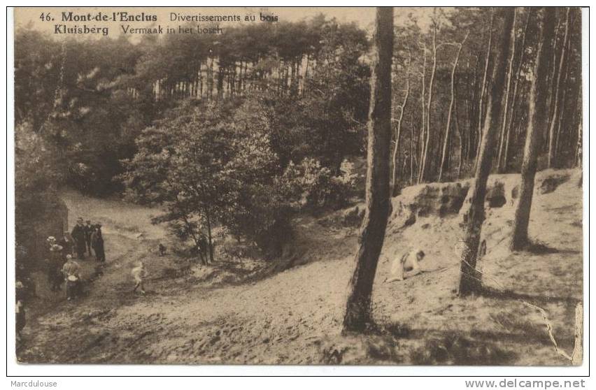 Mont-de-l´Enclus. Kluisberg. Divertissements Au Bois. Vermaak In Het Bos. - Kluisbergen