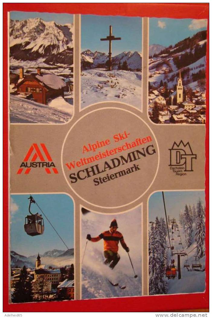 Télécabine, Téléphérique, Kabelbaan, Kabelspoor, Seilbahn, Alpine Ski Weltmeisterschaften Schladming Steiermark - Kabelbanen