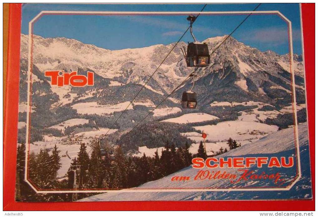 Télécabine, Téléphérique, Kabelbaan, Kabelspoor, Seilbahn, Scheffau Am Wilden Kaiser, Tirol - Funicular Railway