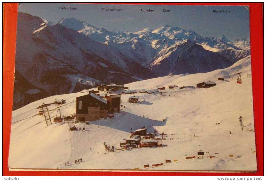 Télécabine, Téléphérique, Kabelbaan, Kabelspoor, Seilbahn, Fiesch Eggishorn - Seilbahnen