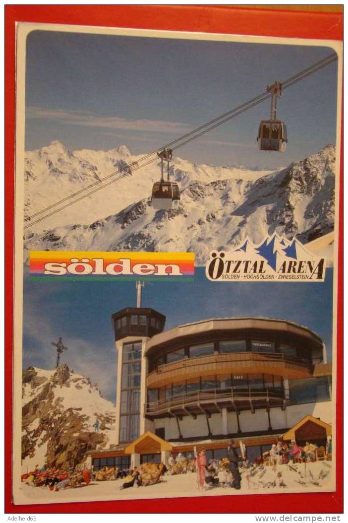 Télécabine, Téléphérique, Kabelbaan, Kabelspoor, Seilbahn, Soelden, Otztal Arena, Hochsolden, Zwieselstein - Kabelbanen