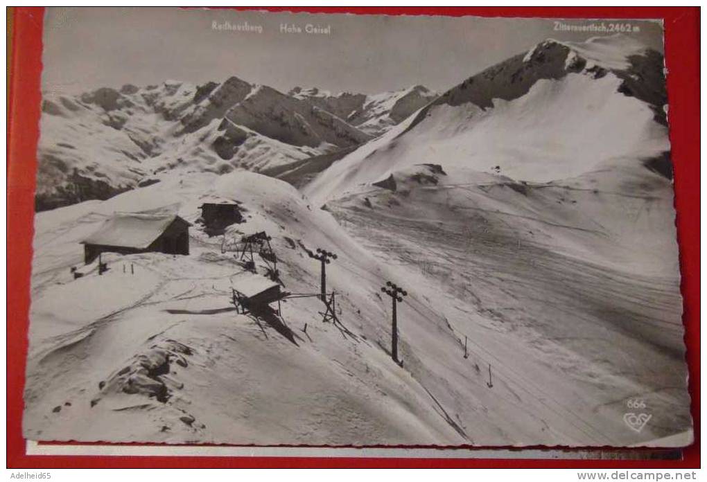 Téléphérique, Kabelbaan, Kabelspoor, Seilbahn, Radhausberg, Hohe Geisel, Badgastein, Echte Photo - Seilbahnen