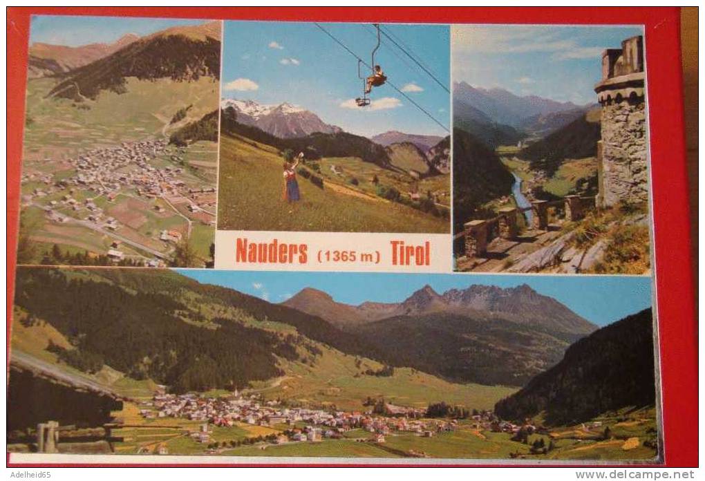 Téléphérique, Kabelbaan, Kabelspoor, Seilbahn, Nauders, Tirol - Funicular Railway