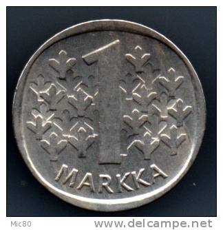 Finlande 1 Markka 1985 N Ttb - Finland