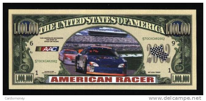 Billet AMERICAN RACER (N° 225) - Altri & Non Classificati