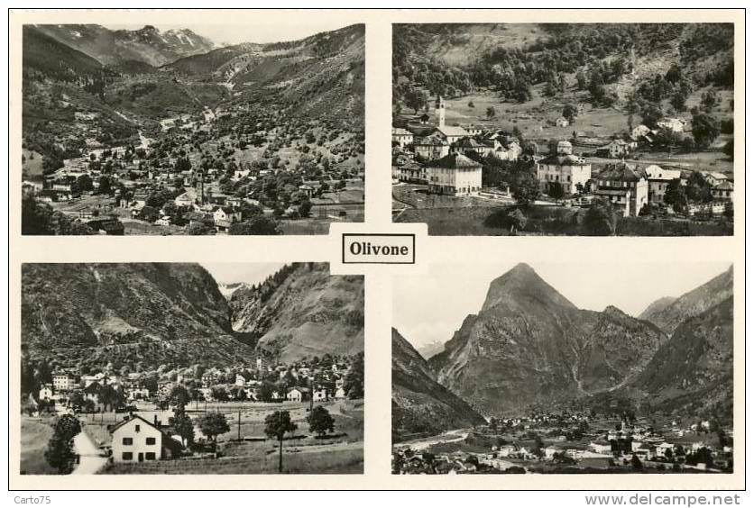 SUISSE - OLIVONE - Vues Générales Diverses - Olivone