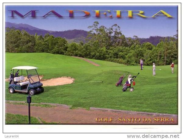 Golf Courses Postcard - Carte De Terrain De Golfe - Golf