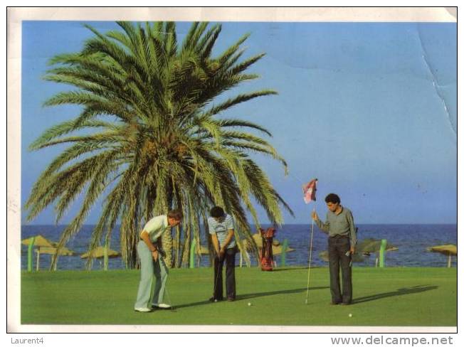 Golf Courses Postcard - Carte De Terrain De Golfe - Golf