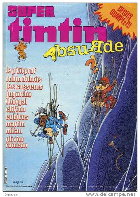 SUPER TINTIN N° 24 BE ABSURDE 1984 - Tintin