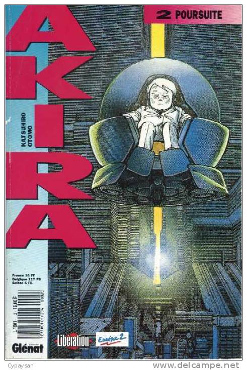 AKIRA T2 GLENAT SOUPLE DU 01-1990 - Mangas Version Française