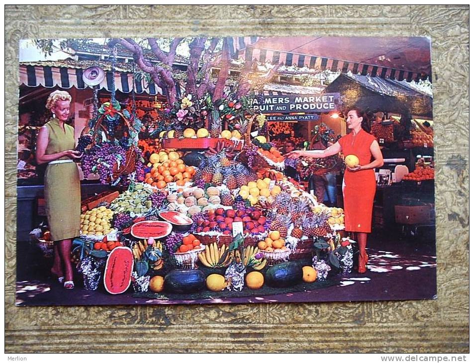 Los Angeles, Farmers Market - California  -cca 1960's    VF    D12938 - Los Angeles