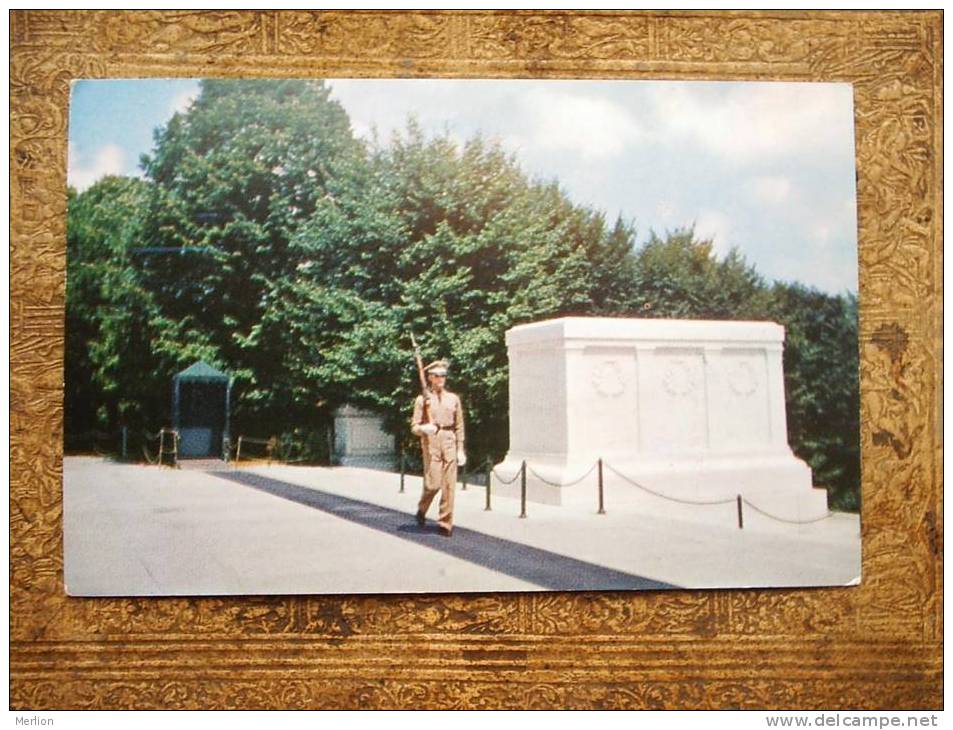 Tomb Of Unknown Soldier In Arlington Cemetery -Washington DC  - Cca 1960´s   VF    D12942 - Washington DC