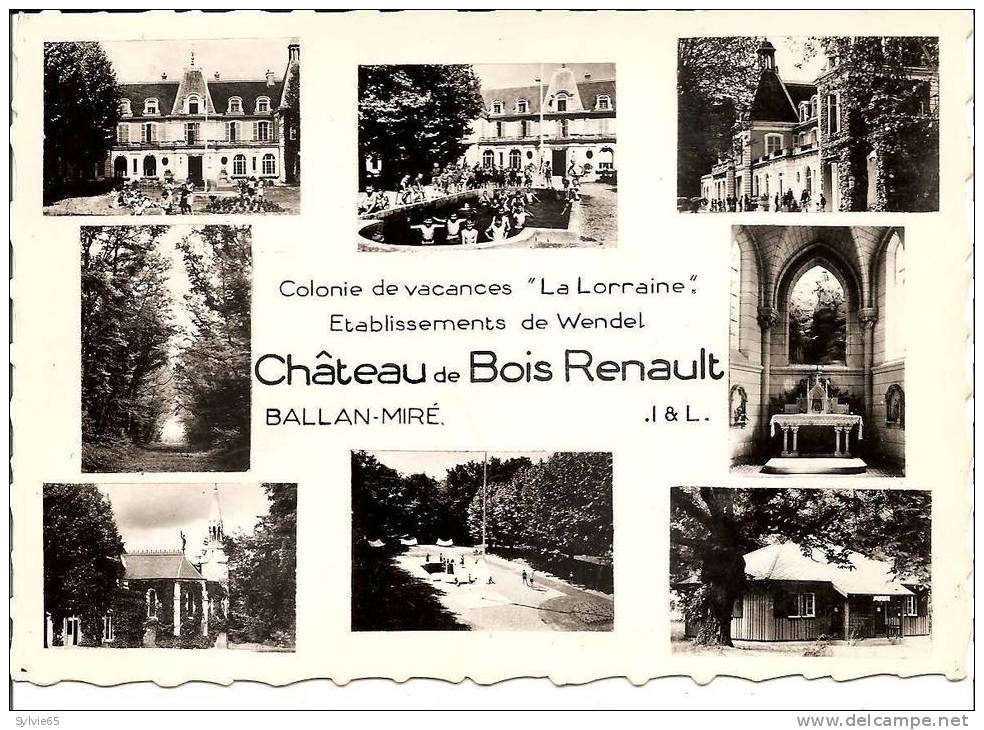 BALLAN-MIRE-chateau Du Bois Renault - Ballan-Miré
