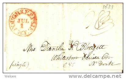 USA012 / Poughkeepsie 1833 - …-1845 Prephilately