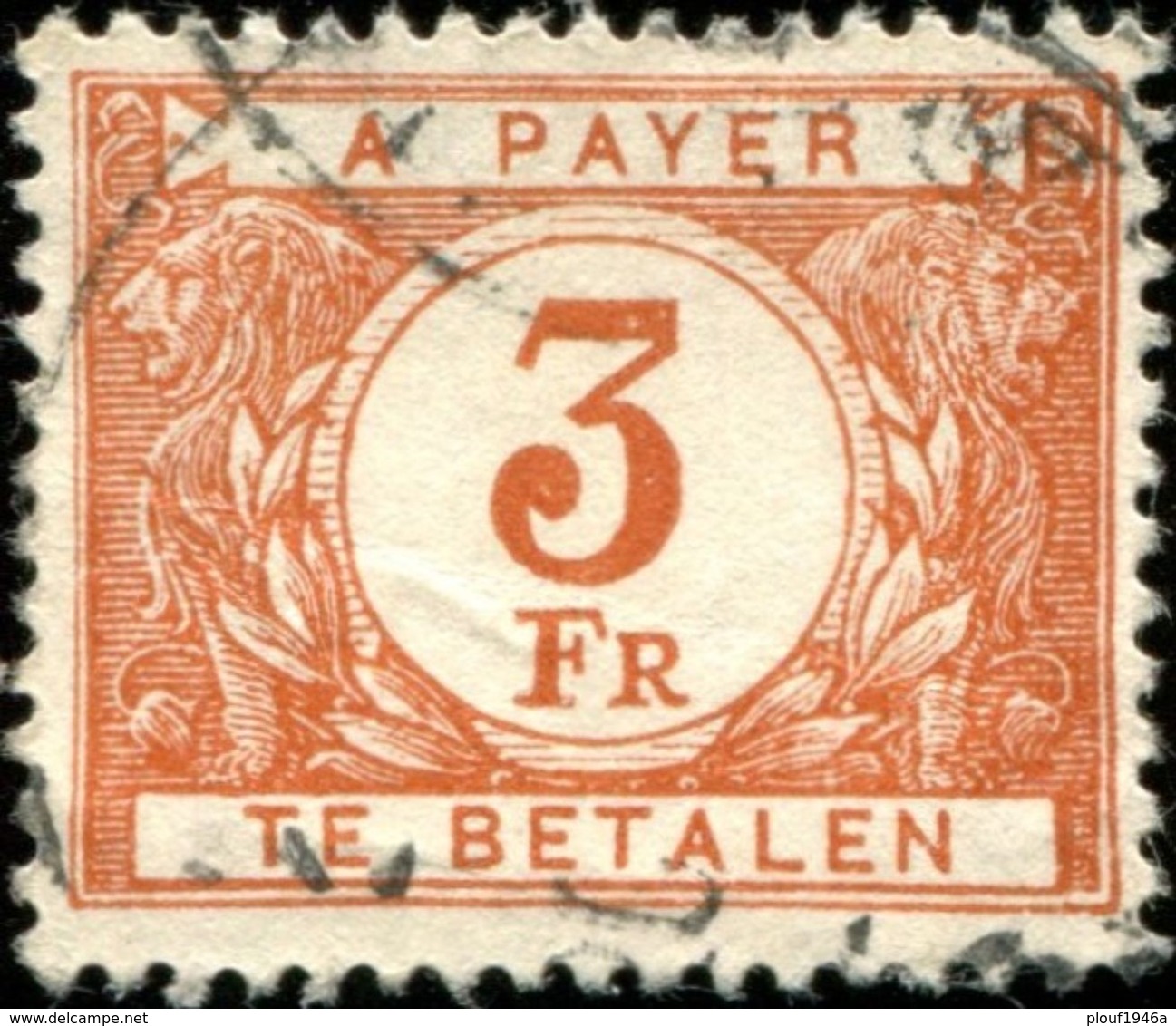 COB N° : TX  60 (o) - Timbres