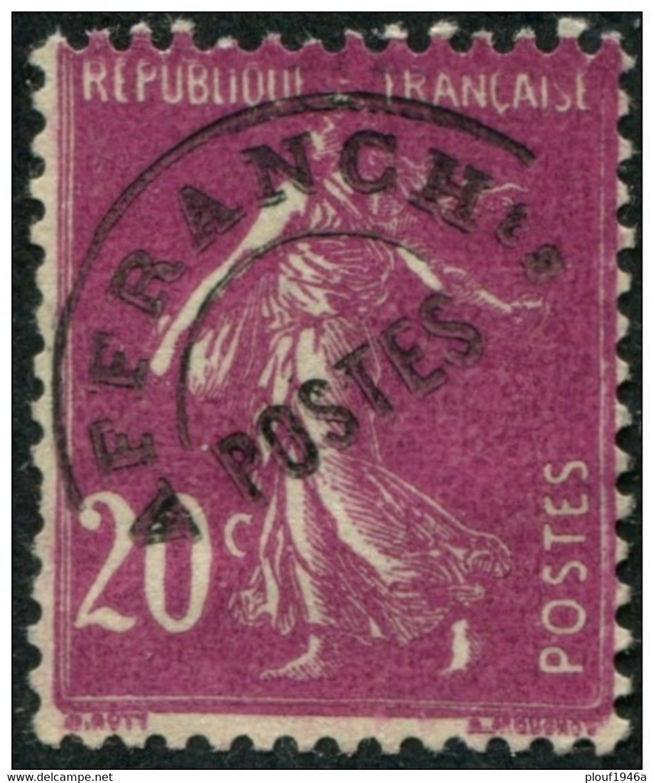 Pays : 189,03 (France : 3e République)  Yvert Et Tellier N° : Préo  55 (o) - 1893-1947