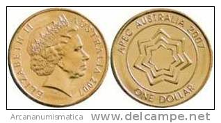 AUSTRALIA 1 DOLAR 2.007 (Sacada De Cartucho) SC/UNC     DL-2131 - Autres & Non Classés