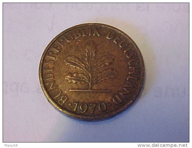 1 PFENNIG ALLEMAND 1970 - 1 Pfennig
