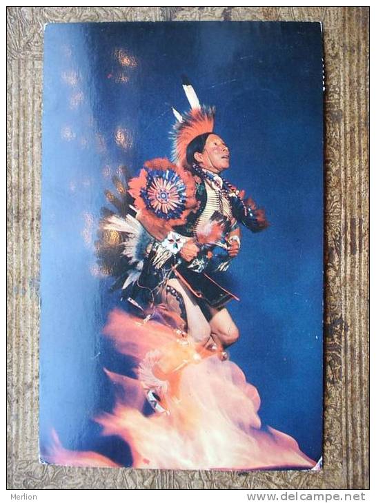 Adam Trujillo, Taos Indian Dancer    PU 1956  VF    D12956 - Native Americans