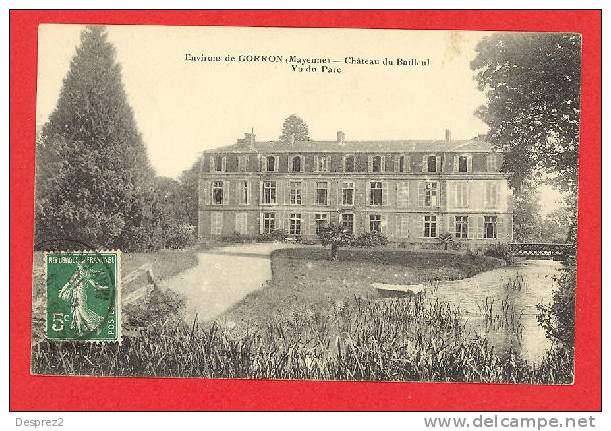 53 GORRON Cpa Chateau Du Bailleul - Gorron