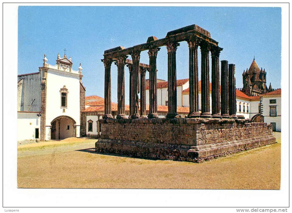 Portugal Cor 0714 – Alentejo – Évora – Templo Romano Templo De Diana - Evora