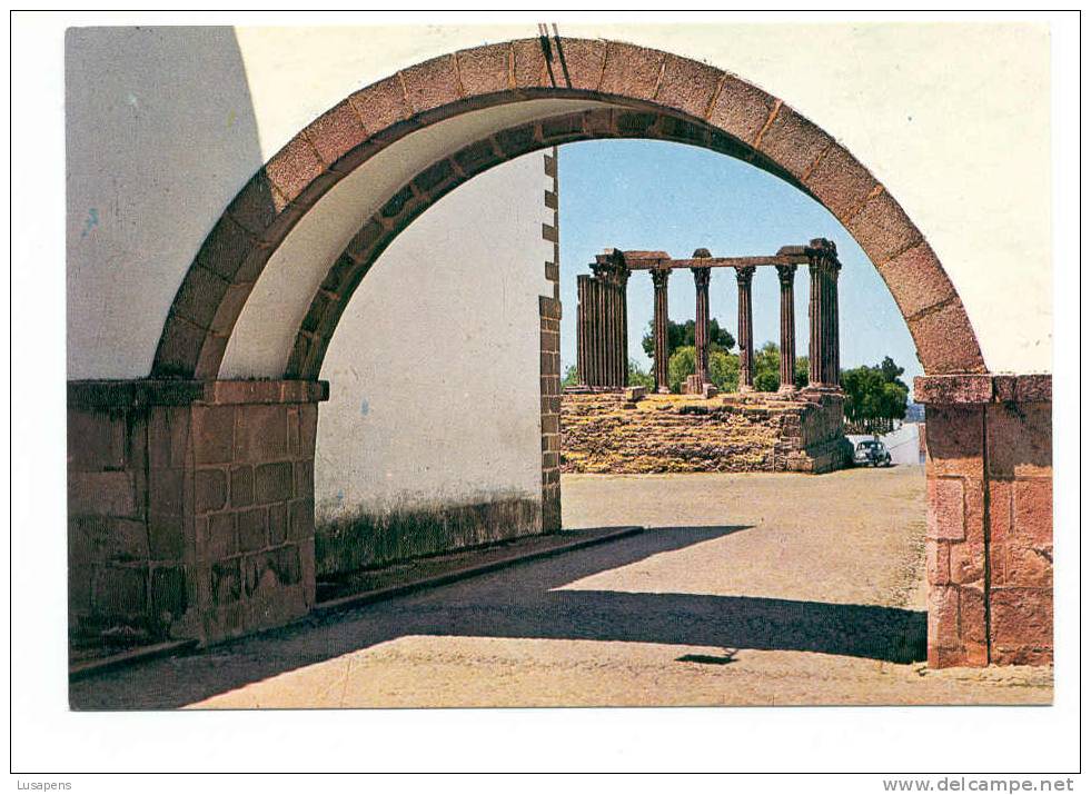 Portugal Cor 0736 – Alentejo – Évora – Templo De Diana - Evora