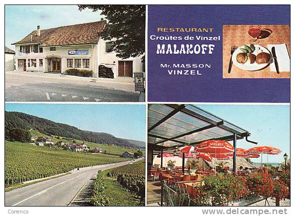 CH F 111   VINZEL   RESTAURANT MALAKOF   Non écrite - Vinzel