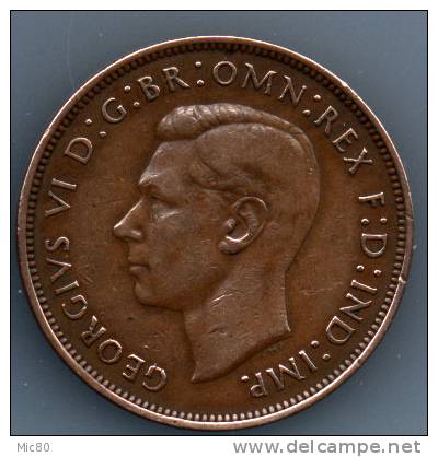 Grande-Bretagne 1 Penny Georges VI 1947 Ttb/sup - D. 1 Penny