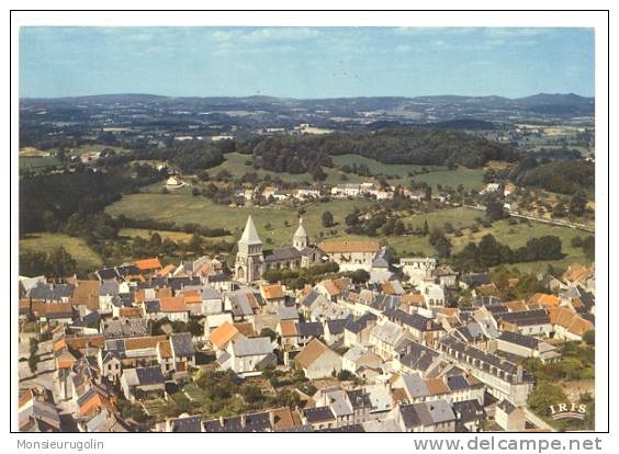 23) FL) BENEVENT L ABBAYE, Vue Générale Aérienne, Au Loin Les Monts St Vaury, CPM 150 X 105 Mm Ed THEOJAC - Benevent L'Abbaye