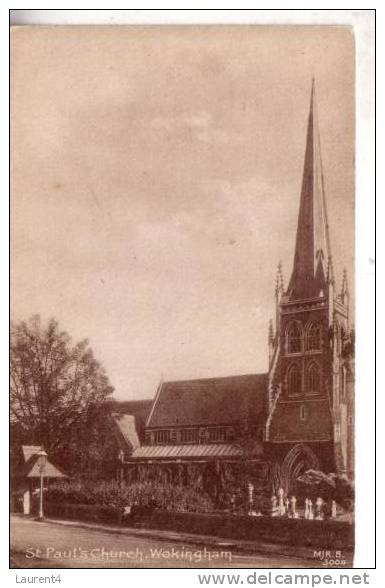 Old - Vintage Great Britain - England  Postcard - Carte Ancienne De Grande Bretagne - Wokingham - Other & Unclassified