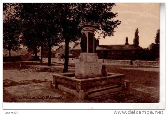 Old - Vintage Great Britain - England  Postcard - Carte Ancienne De Grande Bretagne - Bury St Edmunds - Autres & Non Classés