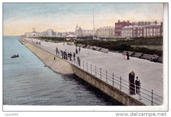 Old - Vintage Great Britain - England  Postcard - Carte Ancienne De Grande Bretagne - Southport - Southport