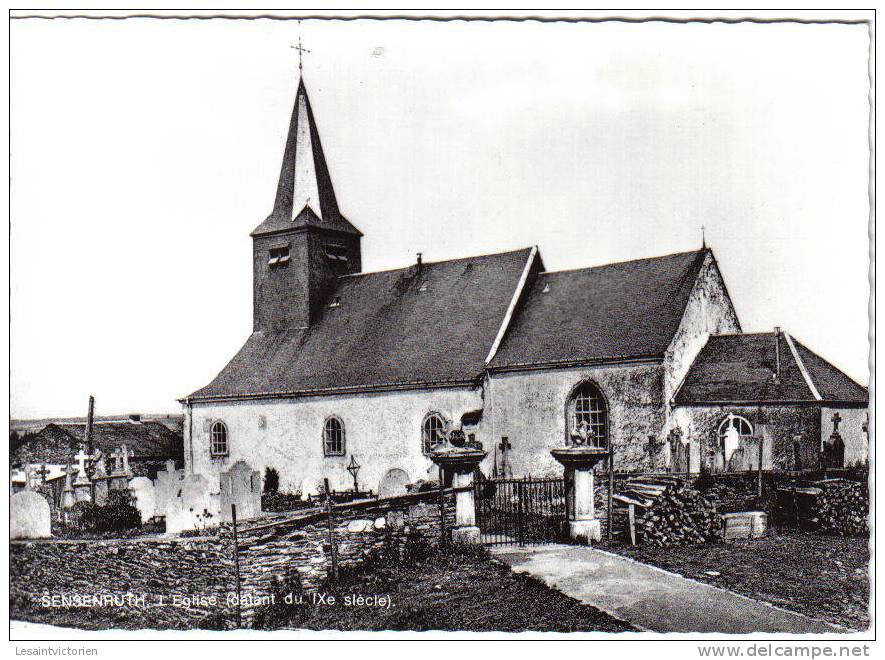 SENSENRUTH  BOUILLON  EGLISE  CIMETIERE - Bouillon