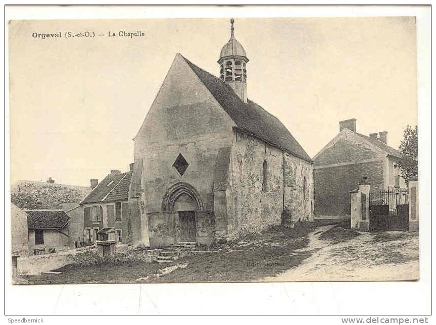 9191 ORGEVAL  LA CHAPELLE . Jolivet . - Orgeval