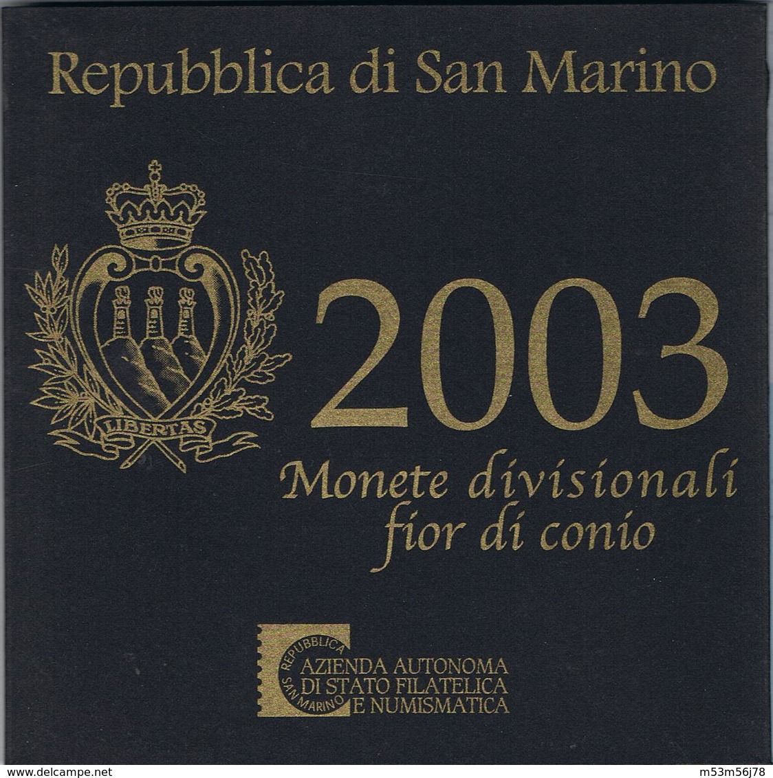 San Marino KMS 2003 - San Marino