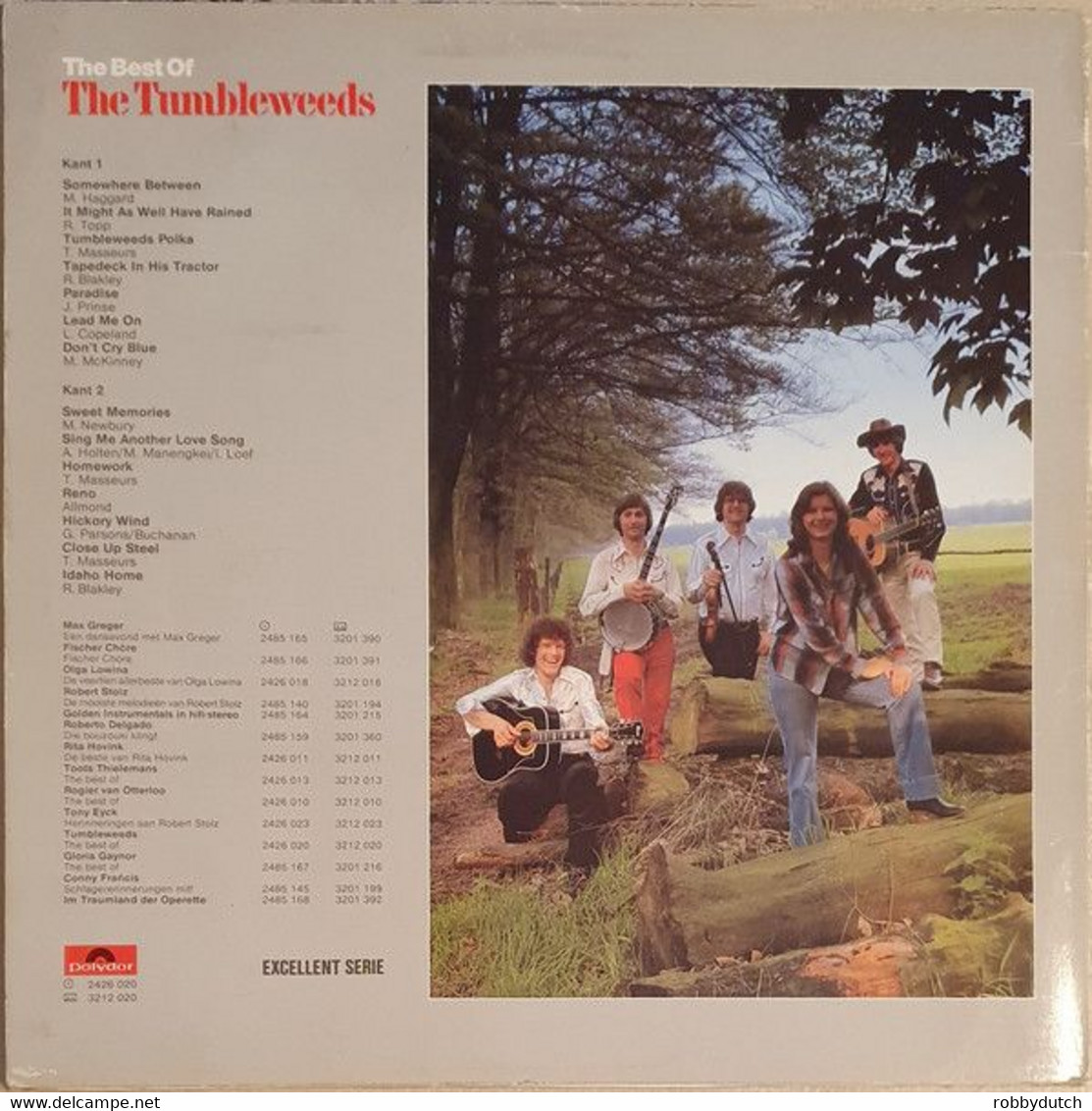 * LP * THE BEST OF THE TUMBLEWEEDS (Holland 1979 Ex-!!!) - Country Et Folk