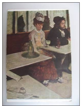 EDGAR DEGAS    ABSINTHE ABSINTH - Peintures & Tableaux