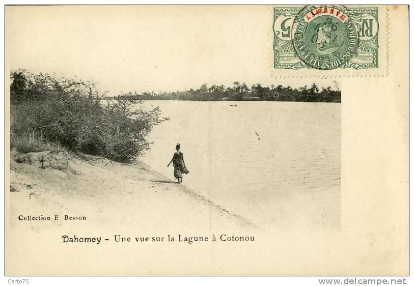 AFRIQUE - DAHOMEY - Vue Sur La Lagune à Cotonou - Dahome