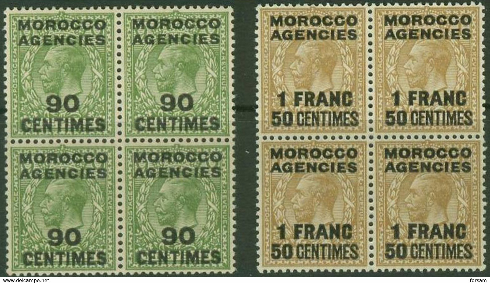 GREAT BRITAIN POST IN MOROCCO..1934..Michel # 220-221...MNH...MiCV - 140 Euro.. - Morocco Agencies / Tangier (...-1958)