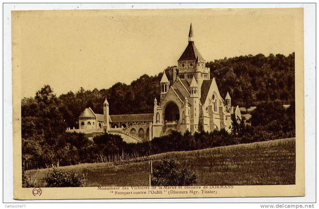 K9 - DORMANS - Monument Des Victoires De La Marne Et Ossuaire " Rempart Contre L'oubli" - Dormans