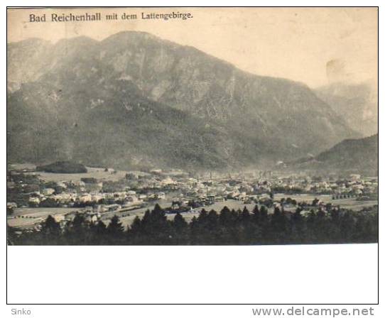 Bad Reichenhall Mit Dem Lattengebirge - Bad Reichenhall