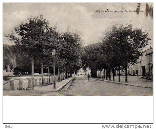 Surgeres, Avenue De Saint-pierre - Surgères