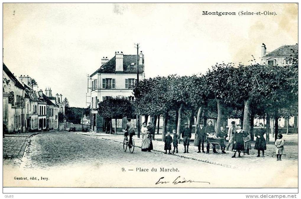 CPA - Montgeron (91) - Place Du Marché - Montgeron