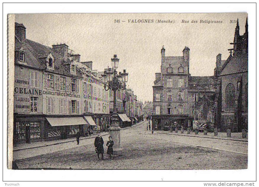 F2973 - VALOGNES - Rue Des Religieuses - Valognes