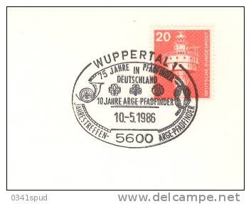 1986 Allemagne Wuppertal  Scout - Other & Unclassified