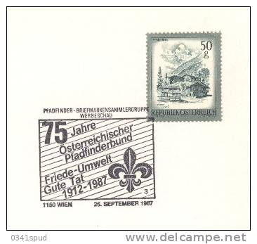 1987 Autriche Scout Scoutisme - Sonstige & Ohne Zuordnung