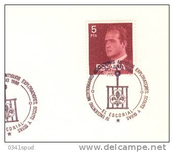 1988 Espagne El Escorial  Scout - Other & Unclassified